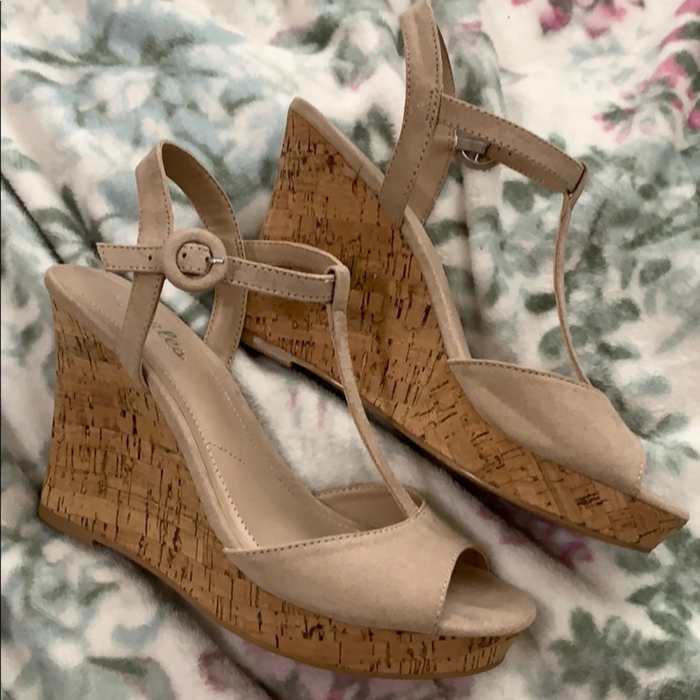 Nude Sandal Wedges